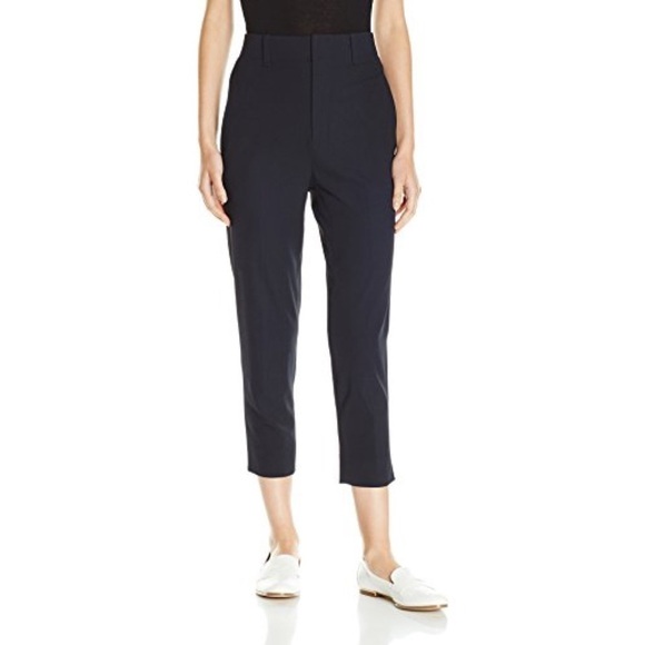 Vince Carrot Shape Coastal Black Trouser Pants 2 - Picture 12 of 12